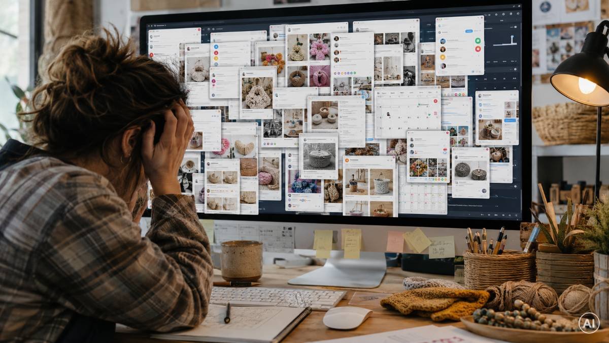 Viel Social Media im Handwerksbetrieb