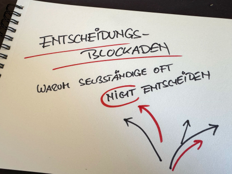 Entscheidungsblockaden bei Unternehmern