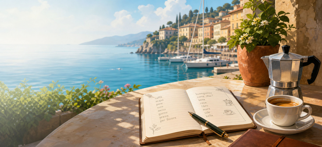 Italienisch lernen am Meer