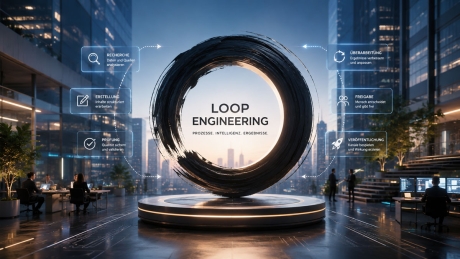 Loop Engineering in einer futuristischen Umgebung